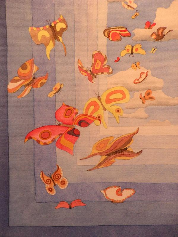 Schmetterlinge kommen, 1988, Aquarell, 30x40.jpg